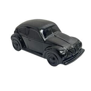 VTG Avon Glass Spicy Aftershave Cologne Bottle Volkswagen Beetle Car, Empty